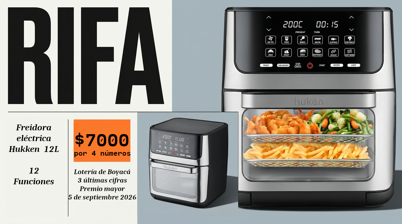 Imagen promocional de la rifa